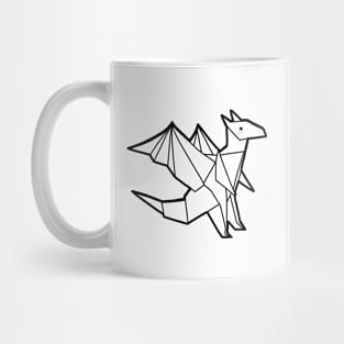 Origami Dragon Mug